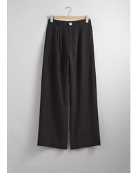 & Other Stories - Luftige Hose Mit Lockerer Passform - Lyst