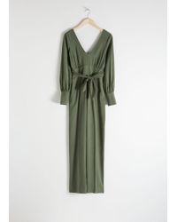 and other stories green jumpsuit