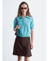 & Other Stories - Wool Polo T-Shirt - Lyst