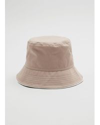 & Other Stories - Topstitched Cotton Bucket Hat - Lyst