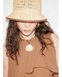 & Other Stories - Accent-Trim Straw Bucket Hat - Lyst