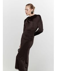 & Other Stories - Draped Midi Dress - Lyst