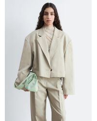 & Other Stories - Cropped Oversized Blazer - Lyst