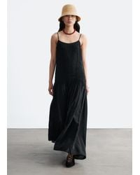 & Other Stories - Pleated Bodice Maxi Dress - Lyst