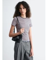 & Other Stories - Slim Fit Jersey T-Shirt - Lyst