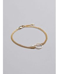 & Other Stories - Freshwater Pearl Chain Bracelet - Lyst