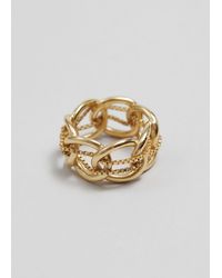 & Other Stories - Delicate Chain Ring - Lyst