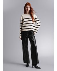 & Other Stories - Wide-sleeve Knit Sweater - Lyst