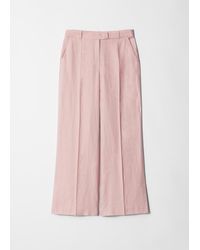 & Other Stories - Tailored Linen Trousers - Lyst