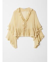 & Other Stories - Ruffle Blouse - Lyst