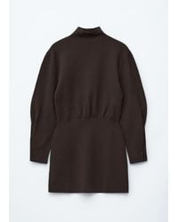 & Other Stories - Knitted Mock-Neck Mini Dress - Lyst