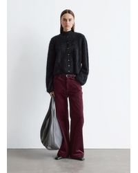 & Other Stories - Wide-Leg Corduroy Trousers - Lyst