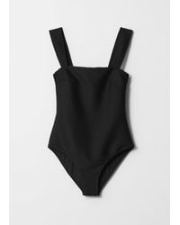 & Other Stories - Textured Square-Neck Swimsuit - Lyst