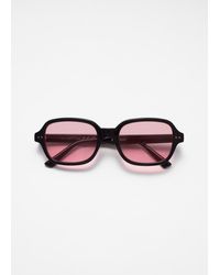 & Other Stories - Rectangular Frame Sunglasses - Lyst