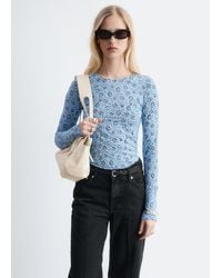 & Other Stories - Long-Sleeve Jersey Top - Lyst
