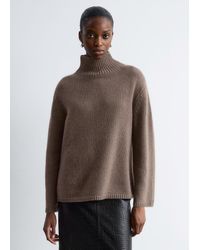 & Other Stories - Cashmere-Blend Turtleneck Jumper - Lyst