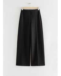 & Other Stories - Wide Leg Tailored Trousers - Lyst