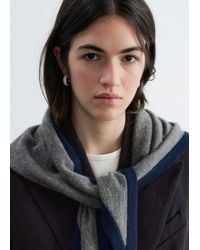 & Other Stories - Silk-Cashmere Triangle Scarf - Lyst