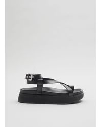 & Other Stories - Chunky Leather Sandals - Lyst