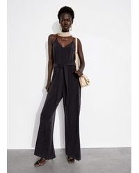 & Other Stories - Belted Strappy Jumpsuit - Lyst
