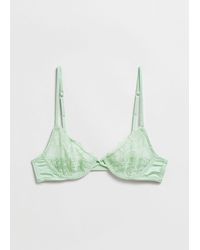 & Other Stories - Underwire Lace Bra - Lyst