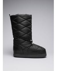 & Other Stories - Quilted Snow Boots - Lyst