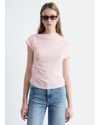& Other Stories - Draped Jersey Top - Lyst