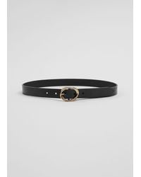 & Other Stories - Knot Buckle Leather Belt - Lyst