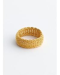 & Other Stories - Mesh-Ring - Lyst