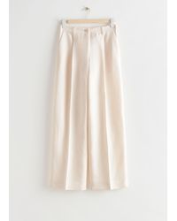 & Other Stories - Tailored High Waist Trousers - Lyst