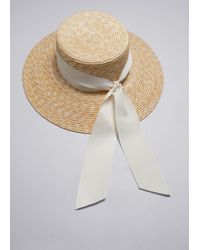 & Other Stories - Classic Straw Hat - Lyst