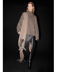 & Other Stories - Cashmere-blend Mock Neck Sweater - Lyst