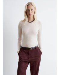 & Other Stories - Long-Sleeve Wool Top - Lyst