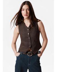 & Other Stories - Tailored Linen Waistcoat - Lyst