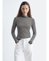& Other Stories - Wool Mock-Neck Top - Lyst