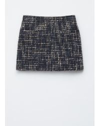 & Other Stories - Structured Wool-Blend Mini Skirt - Lyst