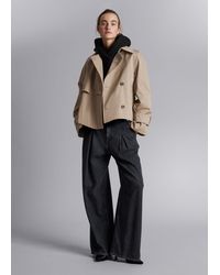 & Other Stories - Short Trench Coat Jacket - Lyst