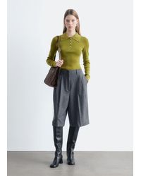 & Other Stories - High Waist Houndstooth Shorts - Lyst