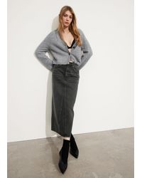& Other Stories - Oversized Knit Cardigan - Lyst