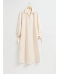 & Other Stories - Oversized Airy Shirt Dress - Lyst