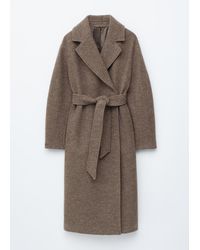 & Other Stories - Voluminous Belted Wool Coat - Lyst