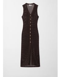 & Other Stories - Open-Knit Maxi Dress - Lyst