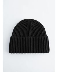 & Other Stories - Silk-Lined Cotton Beanie - Lyst