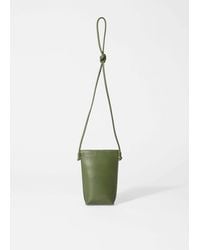 & Other Stories - Leather Phone Pouch - Lyst