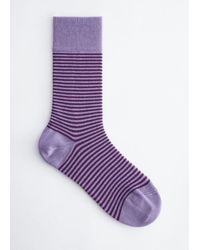 & Other Stories - Striped Socks - Lyst