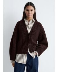 & Other Stories - Chunky Rib-Knit Cardigan - Lyst