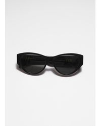 & Other Stories - Polarisierte Cat-Eye-Sonnenbrille - Lyst