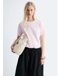 & Other Stories - Cotton Crew-Neck T-Shirt - Lyst
