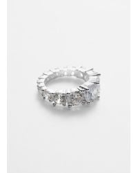 & Other Stories - Tone Rhinestone Ring - Lyst