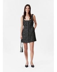 & Other Stories - Sleeveless Tweed Mini Dress - Lyst
